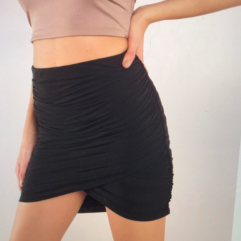 Caitlin Mini Wrap Skirt